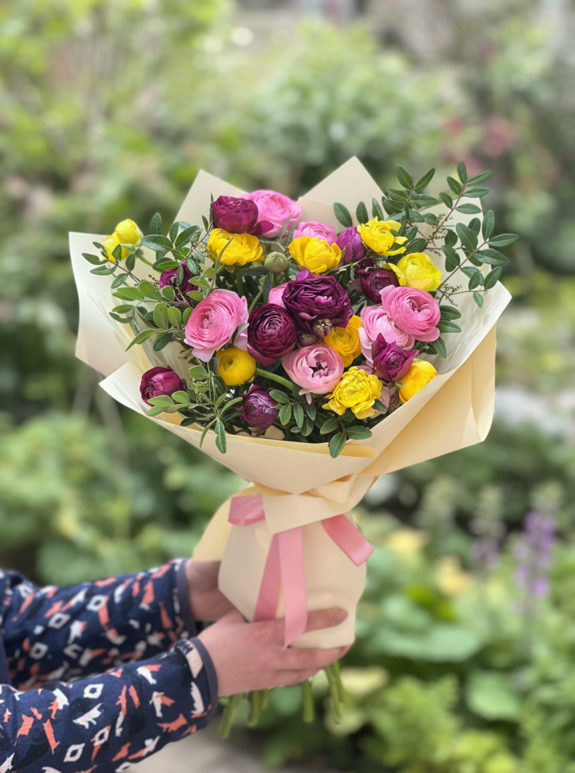 Renkli Erengül Buketi