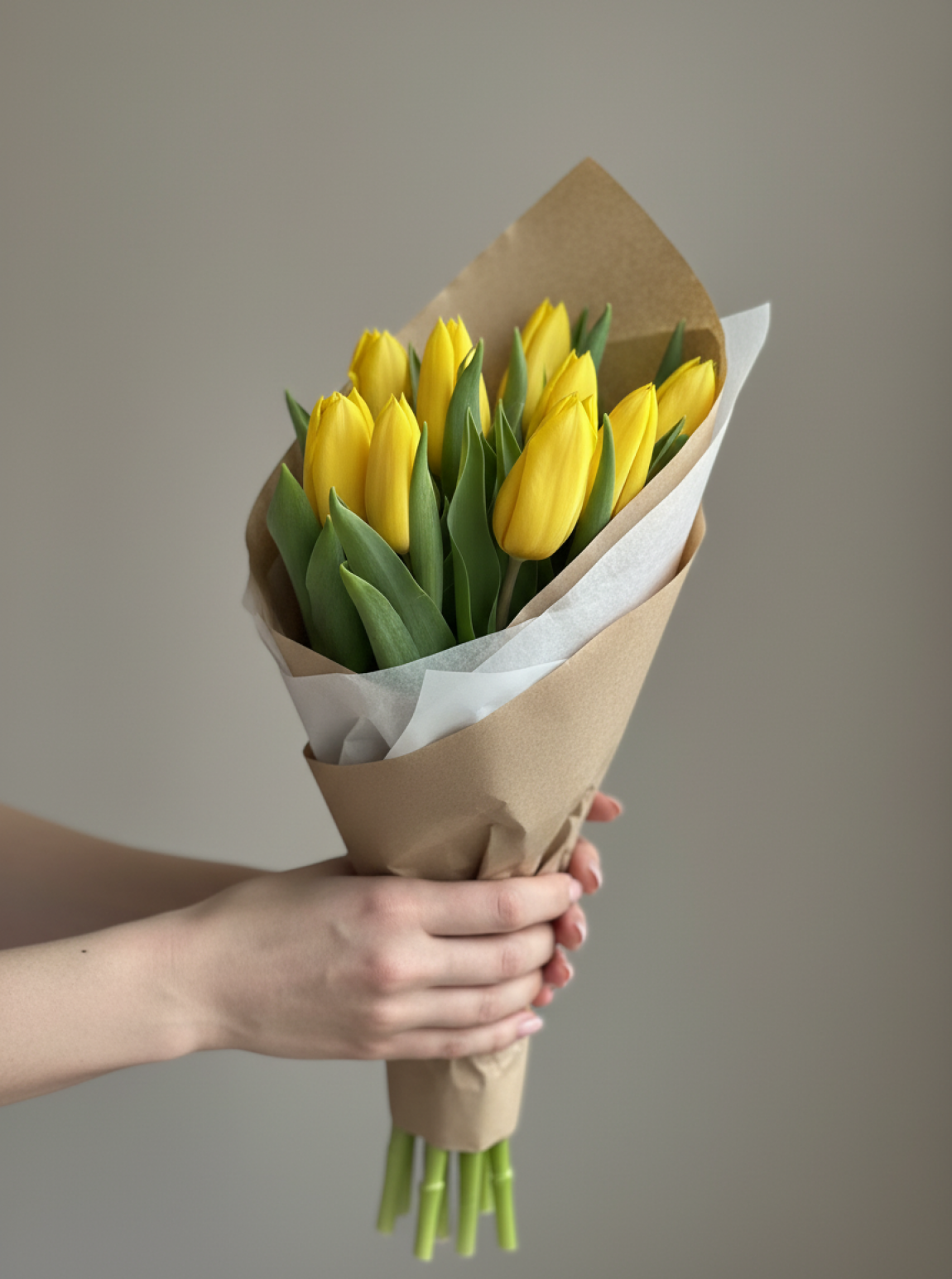 Sarı Lale Buketi