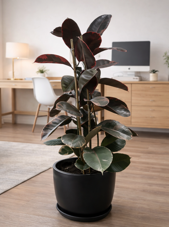 Kauçuk - 2 Gövdeli (Ficus Elastica)