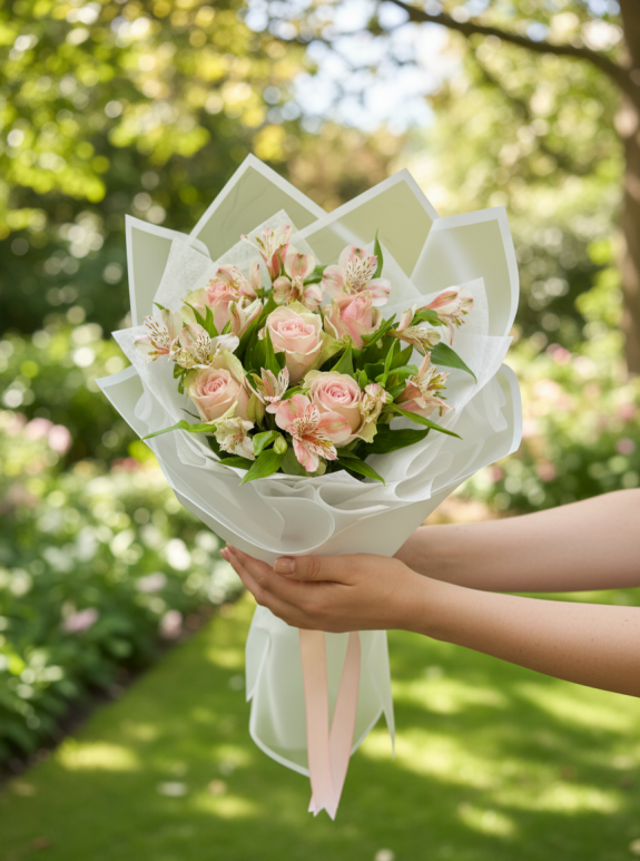 5 Pembe Gül ve İnka Zambağı - Zarif His